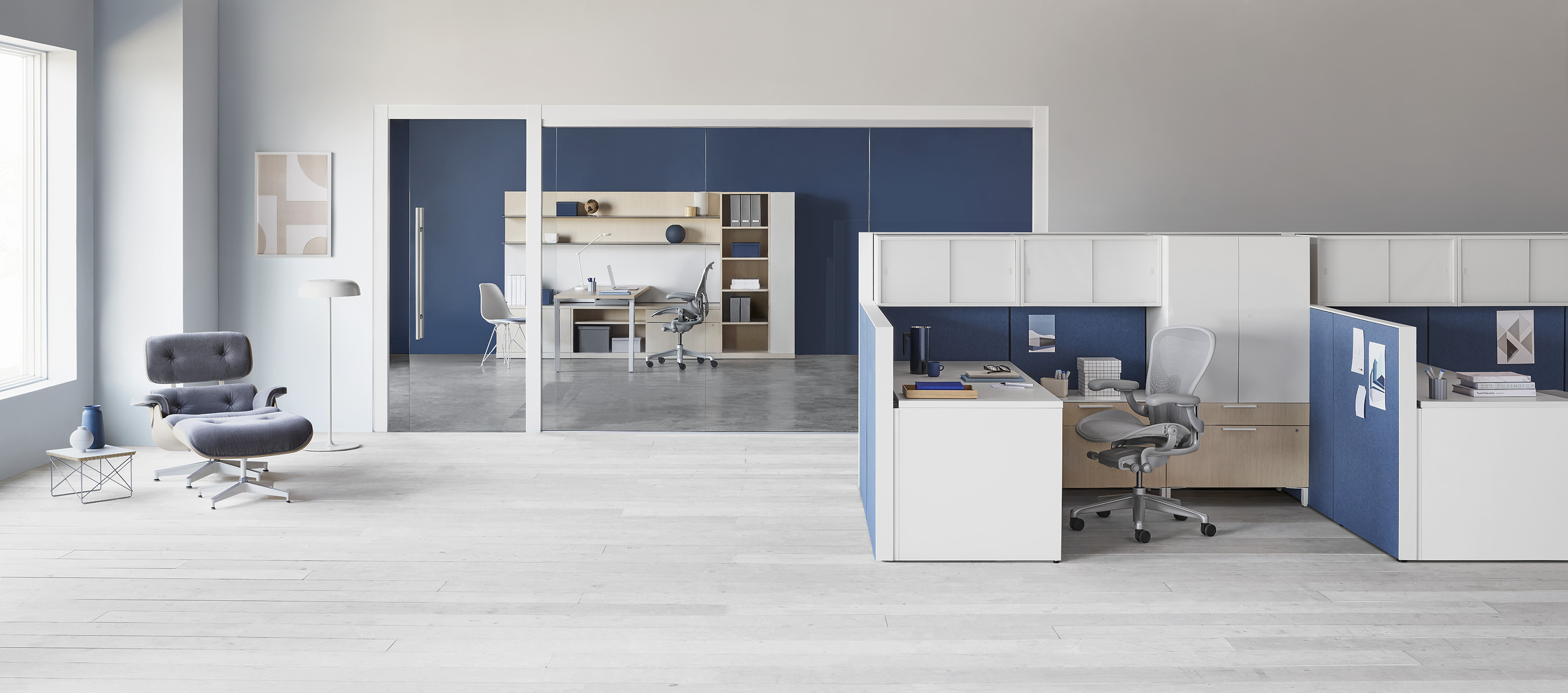 办公屏风|屏风工作站|办公家具|球友会网页版家具|Canvas Wall 开放式办公区